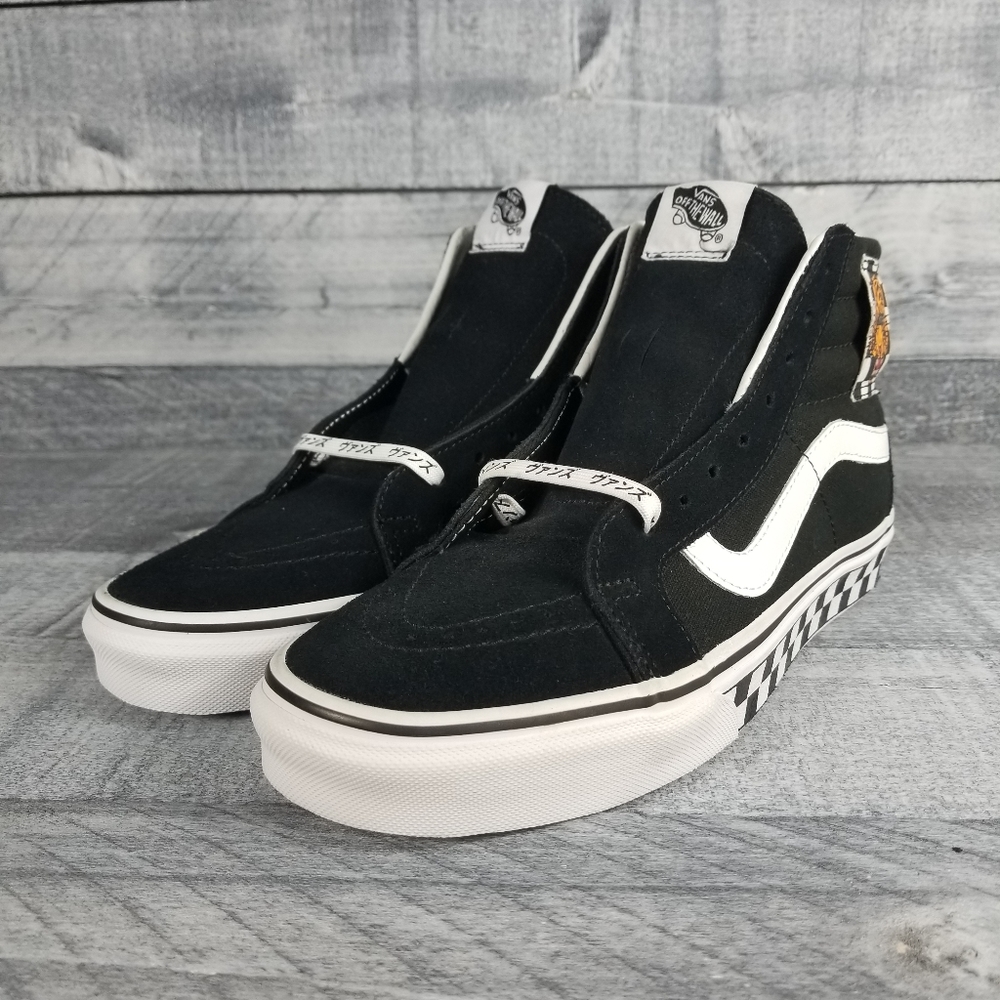 Vans Sk8 Hi Tiger Checker Size 8.5